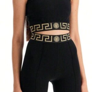 5Versace Women's Vest BLACK 10158781A111431B000