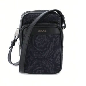 Versace Men's Messenger Bag BLACK